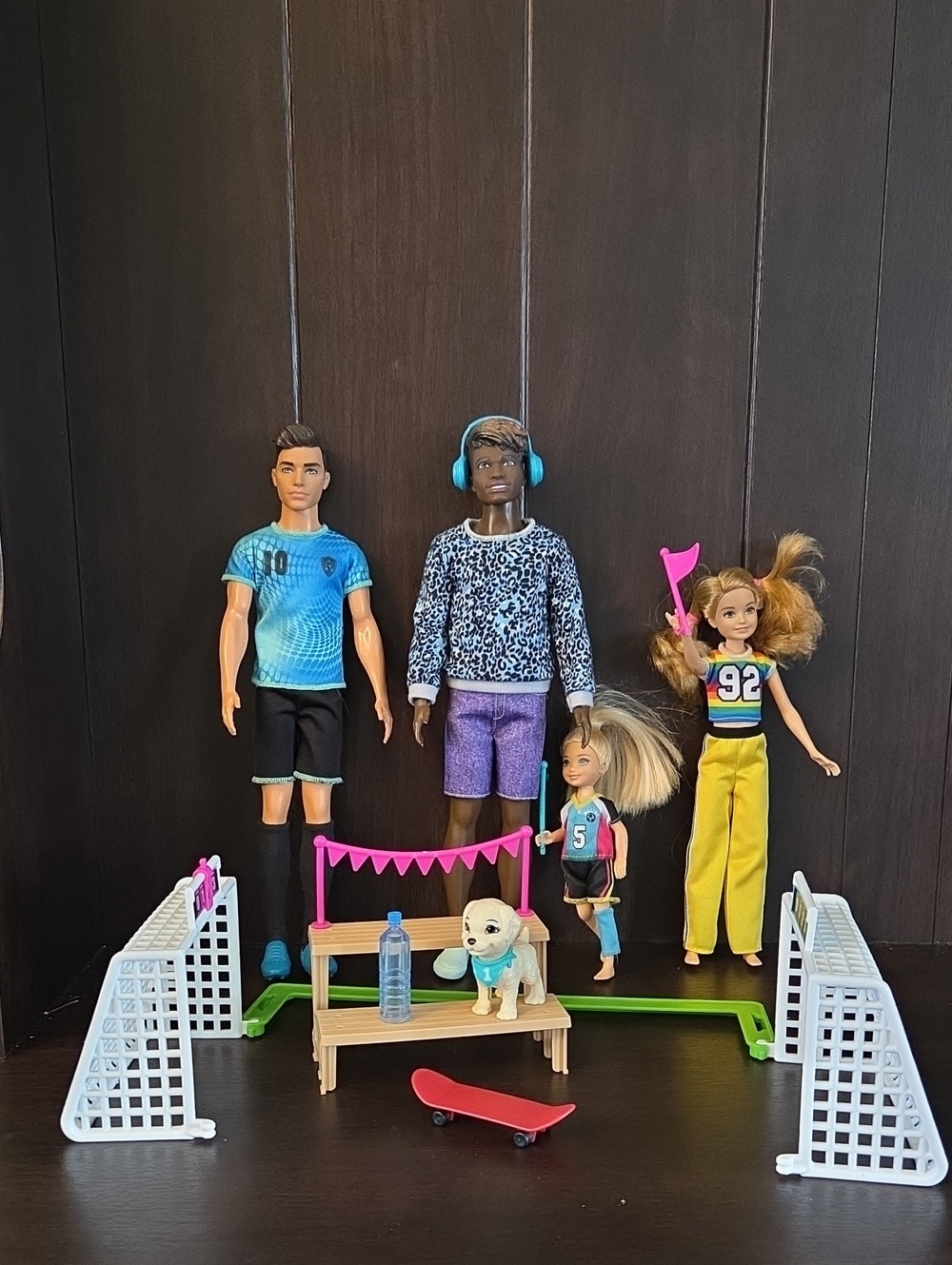 Barbie Sports Dolls And Play Set